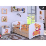Otroška postelja Happy babies Medo 01